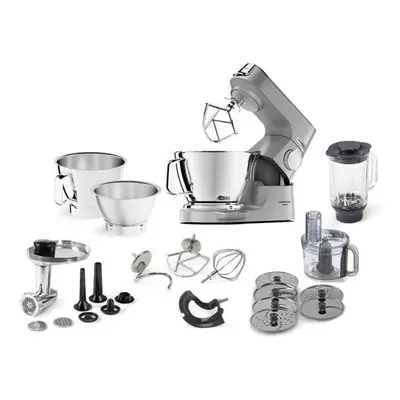 Robot de bucatarie KENWOOD Titanium Chef Baker KVC85.594SI, W, vase 5l/3.5 l, trepte viteza, can