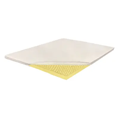 Topper Saltea Ortopedic 140x200 - 100% Latex, 3.5 cm, Aloe Vera, Ergomed