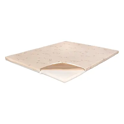 Topper Saltea Super Ortopedic, 6.5 cm, Bio Bumbac, 130 x 200 cm