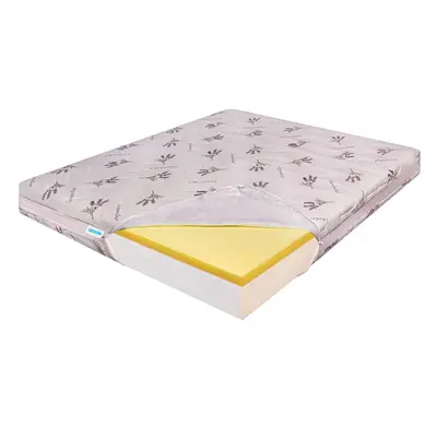 Saltea de pat Ortopedica, Memory HD 17+5+1, Lavanda Strong, 160x200