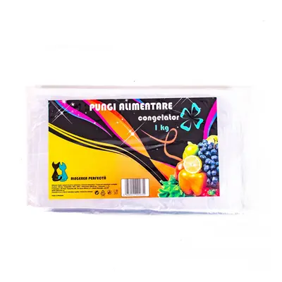 Set 100 Pungi Alimentare pentru Congelator, 1kg