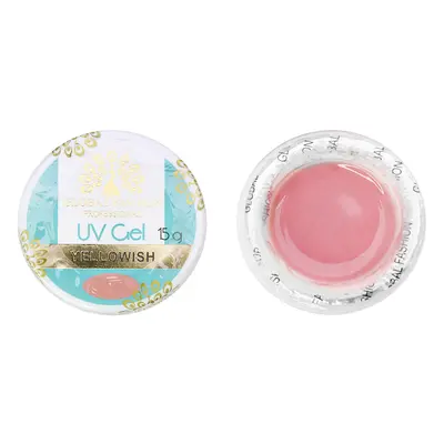 Gel UV constructie unghii, autonivelant, Global Fashion, cover, 15 g, yellwish Engros