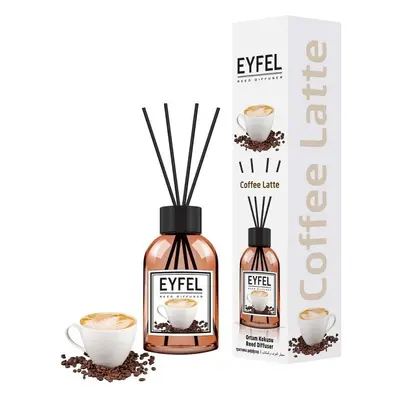 Odorizant camera cu betisoare Eyfel Cafea cu Lapte, 120ml