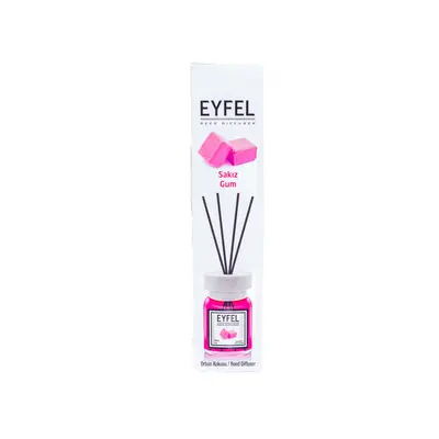 Odorizant camera cu betisoare Eyfel Bubble Gum, 120ml