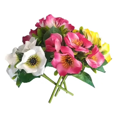 Buchet decorativ engros Flori artificiale ,mix culori 23cm 715-3