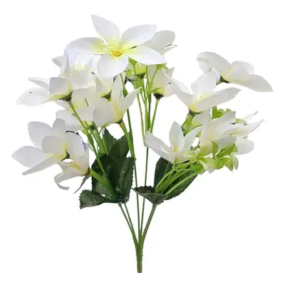 Buchet floare artificiala Orhidee Dendrobium engros 6 fire 33 cm lungime