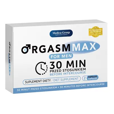 Capsule OrgasmMax Men, Medica Group, pentru potenta, erectii puternice si crestera libidoului ba