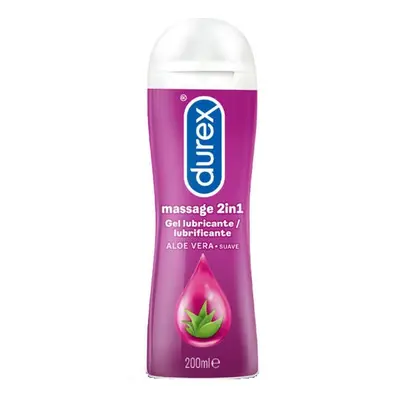 Lubrifiant si gel de masaj DUREX Aloe Vera, cu efect 2 in 1, 200 ml