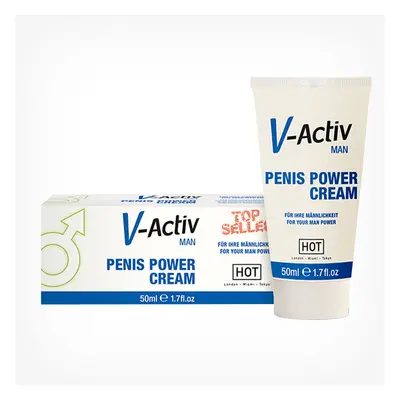 Crema V-Activ Penis Power, pentru potenta si erectii ferme, 50 ml