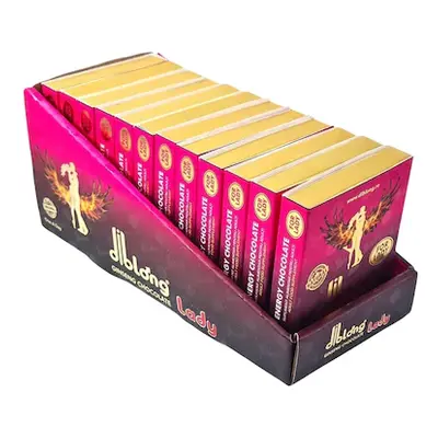 Cutie 12 afrodisiace ciocolata premium concentrat, DIBLONG ENERGY CHOCOLATE for LADY, pentru org