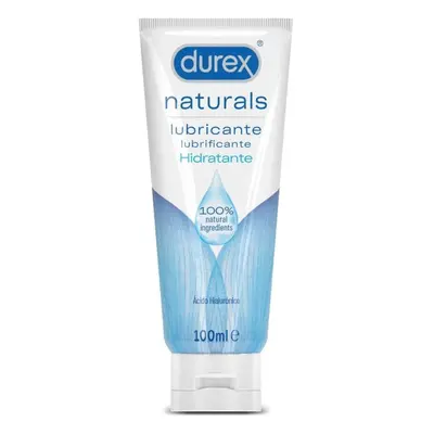 Lubrifiant Durex Natural Hidratante, albastru, pe baza de apa, 100 ml