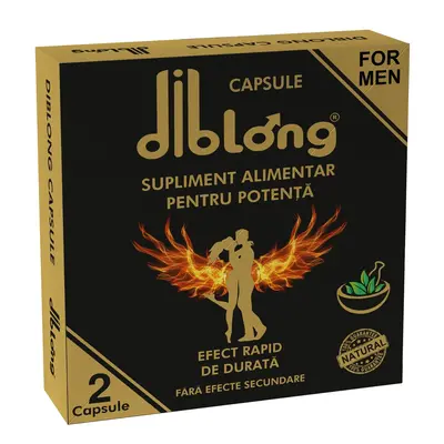 Capsule premium DIBLONG, pentru potenta, erectie, impotriva ejacularii, 100% natural, efect rapi