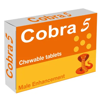 Capsule COBRA 5, pentru potenta, erectii puternice si stimularea libidoului barbatilor, 5 buc