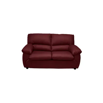 Canapea LUXOR 2L fixa, 2 locuri, bordo, 171x95x95 cm