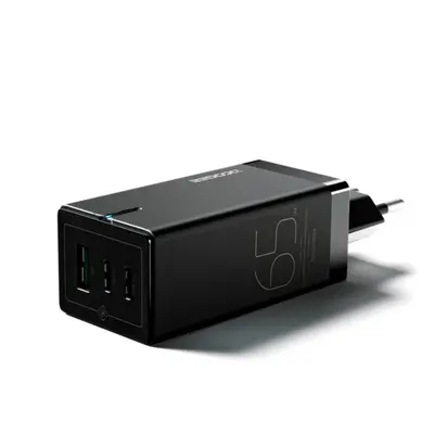 Incarcator Doogee 65W GaN Fast Charger Negru, Incarcare rapida, PD, USB-A, USB Type-C1, USB Type