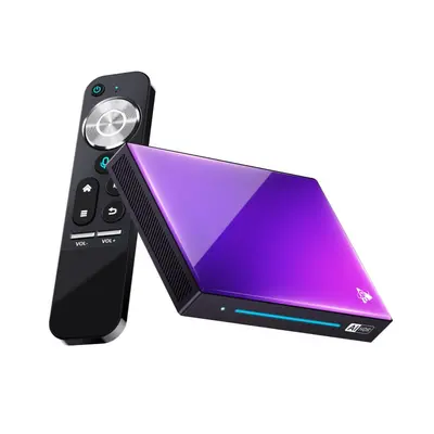 TV Box iSEN H96 MAX M9 RK3576 AI Smart, 8K Ultra HD, 8GB RAM, 128GB ROM, Android 14, Quad Core, 