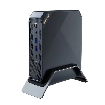 Mini PC Blackview MP200 Negru, Intel 12th Gen I5-12450H, pana la 4.5GHz, 16GB DDR4, 1TB SSD, Win