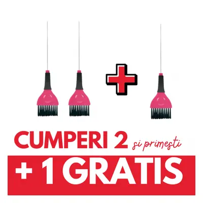 OFERTA 2+1 GRATIS - Pensula pentru vopsit - cu coada de metal - NEEDLE