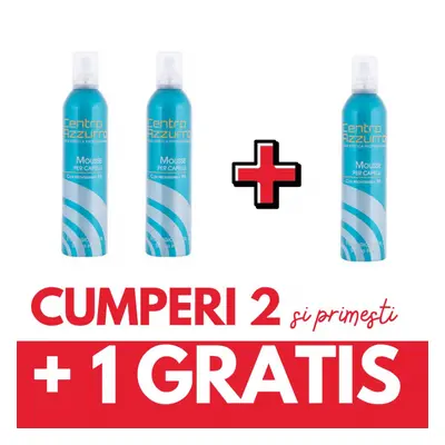 OFERTA 2+1 GRATIS - Spuma fixativa FORTE - Centro Azzurro - 400 ml