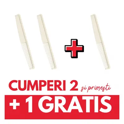 OFERTA 2+1 GRATIS - Pieptene SILICON COMB - model PRO-10