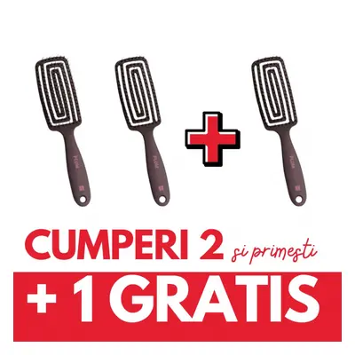 OFERTA 2+1 GRATIS - Perie de par PLUM - FINEHAIR