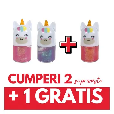 OFERTA 2+1 GRATIS - Sclipici pentru corp UNICORN - Martinelia