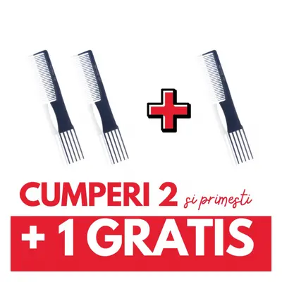 OFERTA 2+1 GRATIS - Pieptene HAIR COMB - model 301