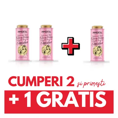 OFERTA 2+1 GRATIS - Pudra de volum IMMORTAL PINK - 20g