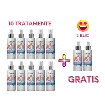 Oferta 10+2 GRATIS RAINBOW - spray tratament par cu 20 de beneficii - PRO.CO