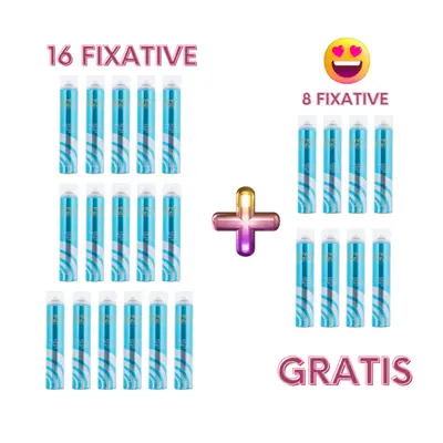 Oferta 16 +8 GRATIS Spray fixativ par Centro Azzurro - EXTRA STRONG - 750 ml