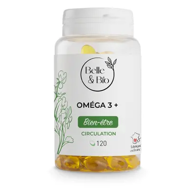 Belle&Bio Omega 3 - Ulei de peste 120 Capsule