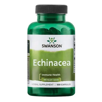 Swanson Echinacea 400 mg - 100 Capsule (Supliment cresterea imunitatii, impotriva racelii)