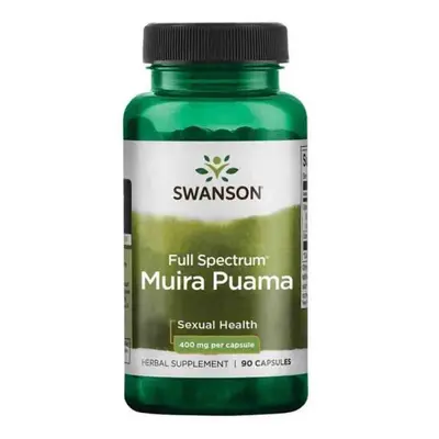 Swanson Muira Puama Radacina 400 mg 90 Capsule (Libidou, afrodisiac, potenta)