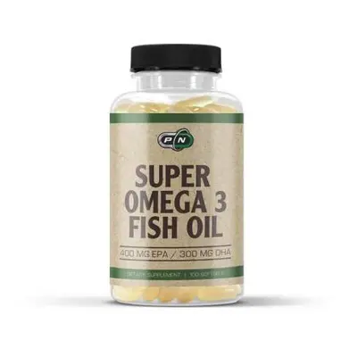 Super Omega 3 ulei de peste 1000mg 400 EPA/300 DHA 100 Capsule Pure Nutrition USA