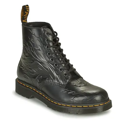 Dr. Martens  1460 FLAMES  Ghete Femei Negru