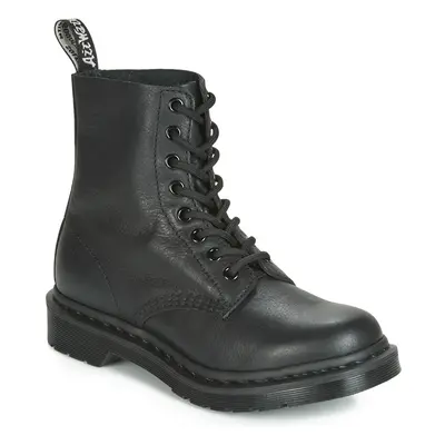 Dr. Martens  1460 PASCAL MONO BLACK VIRGINIA  Ghete Femei Negru