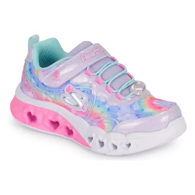 Skechers  FLUTTER HEART LIGHTS  Pantofi sport Casual Fete Argintiu