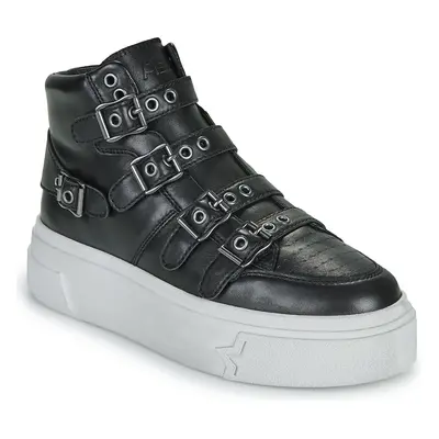 Ash  STARMOON  Pantofi sport stil gheata Femei Negru