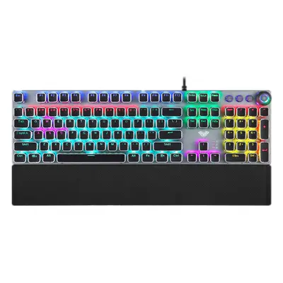 tastatura mecanica gaming LED RGB USB