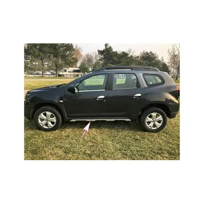 Ornamente cromate praguri Dacia Duster