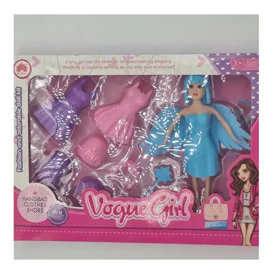 Set Jucarie Vogue Girl  Cu 2 Rochii De