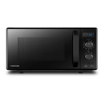 Cuptor cu microunde Toshiba MW2-AG23PBK, L, 900W, Grill 1000W, Display digital, Timer, Negru