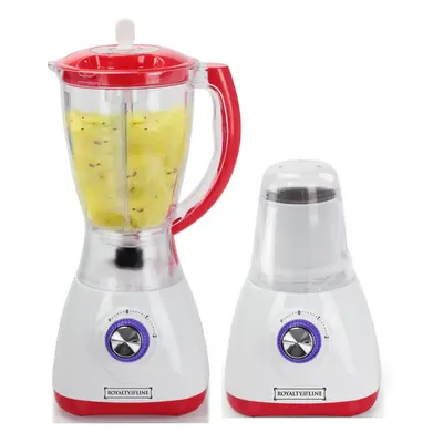 Blender cu râșniță Royalty Line RL-SM-400P.2L, 500W, 1,5 litri, viteze + Pulse, Zdrobitor de ghe