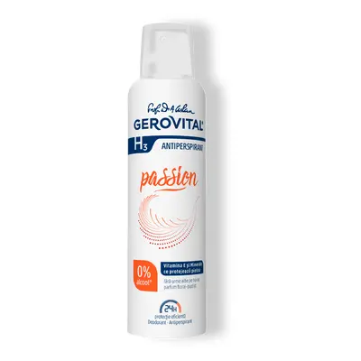 Deodorant Antiperspirant Passion 150 Ml Gerovital H3