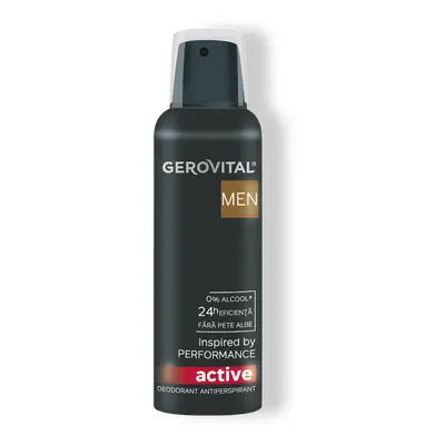 Deodorant Antiperspirant Active 150 Ml, Gerovital Men