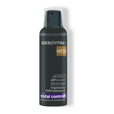 Deodorant Antiperspirant Total Control 150 Ml, Gerovital Men