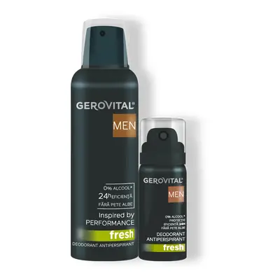 Deodorant Antiperspirant Fresh Gerovital Men