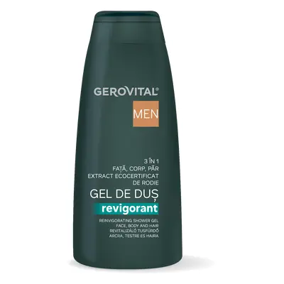 Gel De Duș Revigorant 3 în 1 Gerovital Men