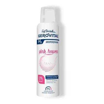 Deodorant Antiperspirant Pink Heaven 150 Ml Gerovital H3