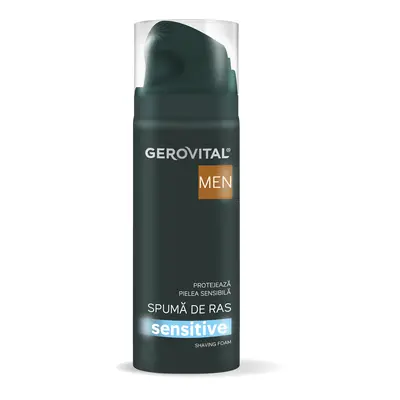 Spumă De Ras Sensitive Gerovital Men